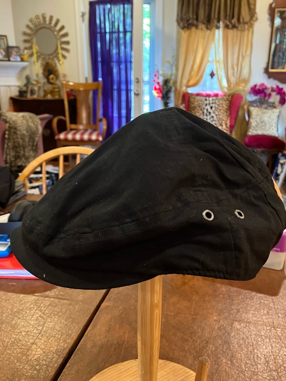 Goodfellow & Co Black Men's Flat Cap